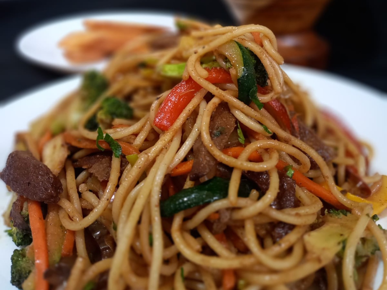 ESPAGUETI ORIENTAL